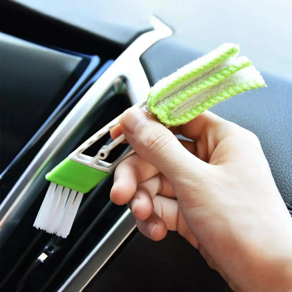 Detailing Brush Set - Auto-Klimaanlagen-Lüftungsbürste Mikrofaser Auto-Kühlergrill-Reiniger Auto-Detailing Jalousien-Staubentferner Auto-Reinigungsbürste