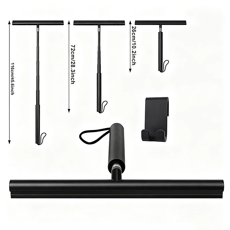 Teleskopischer Fensterabzieher – Glass Cleaner Streak Bewertung und Preis