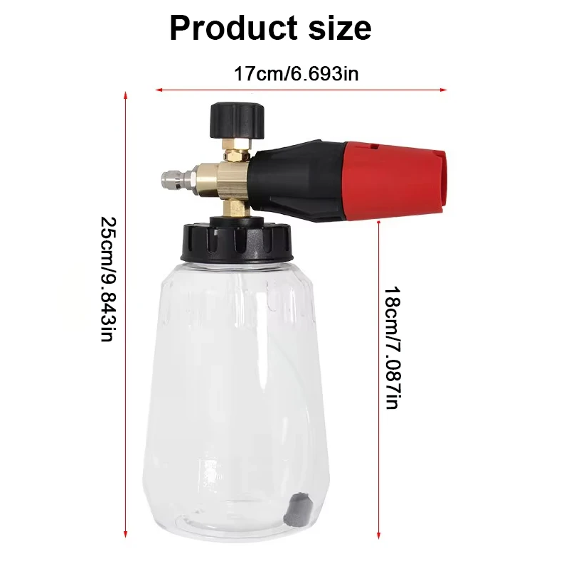 Hochdruck-PA-Schaumkanone, ein – Pressure Washer Foam Gun Bewertung und Preis
