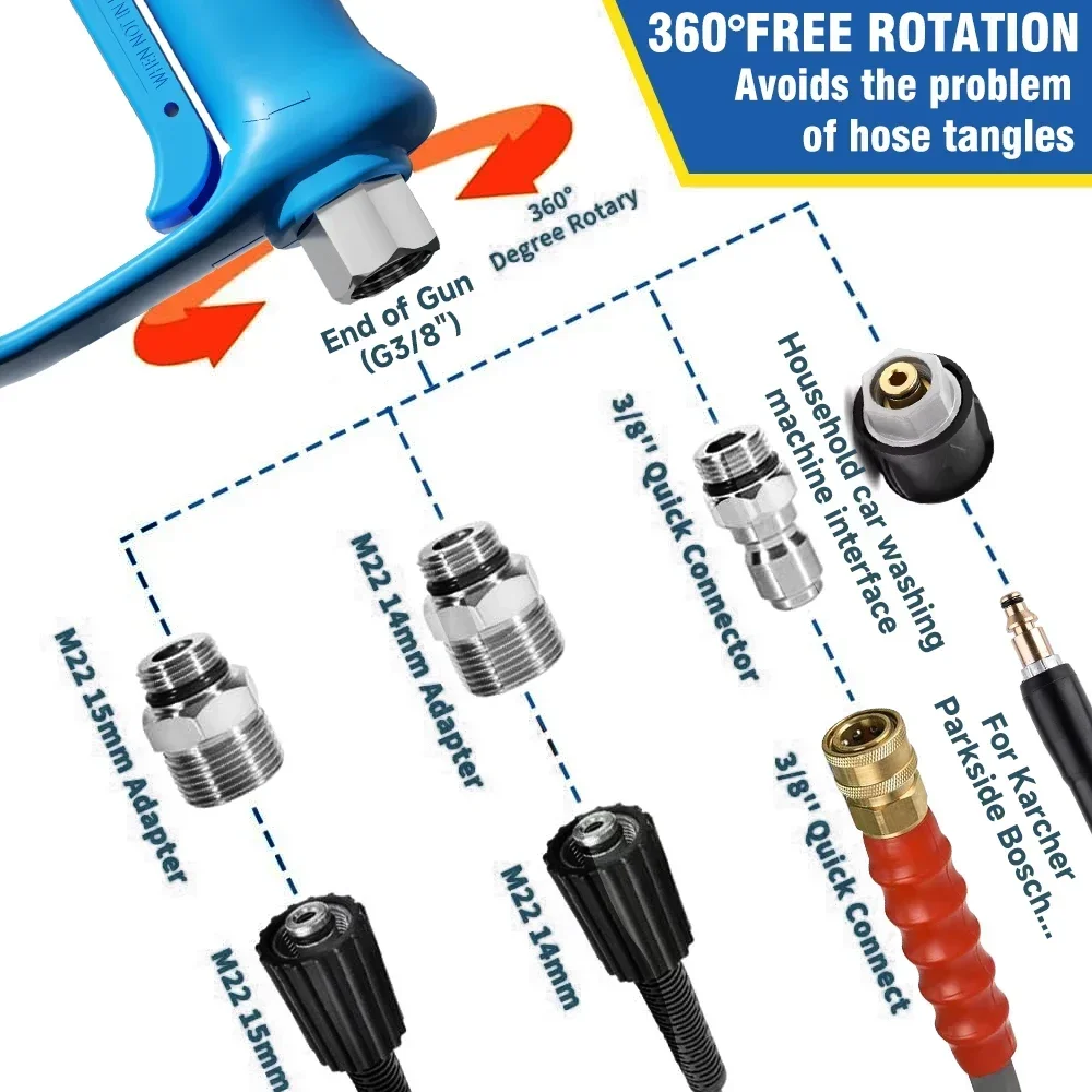 Hochdruckreiniger Schnee Schau – Pressure Washer Foam Gun Bewertung und Preis