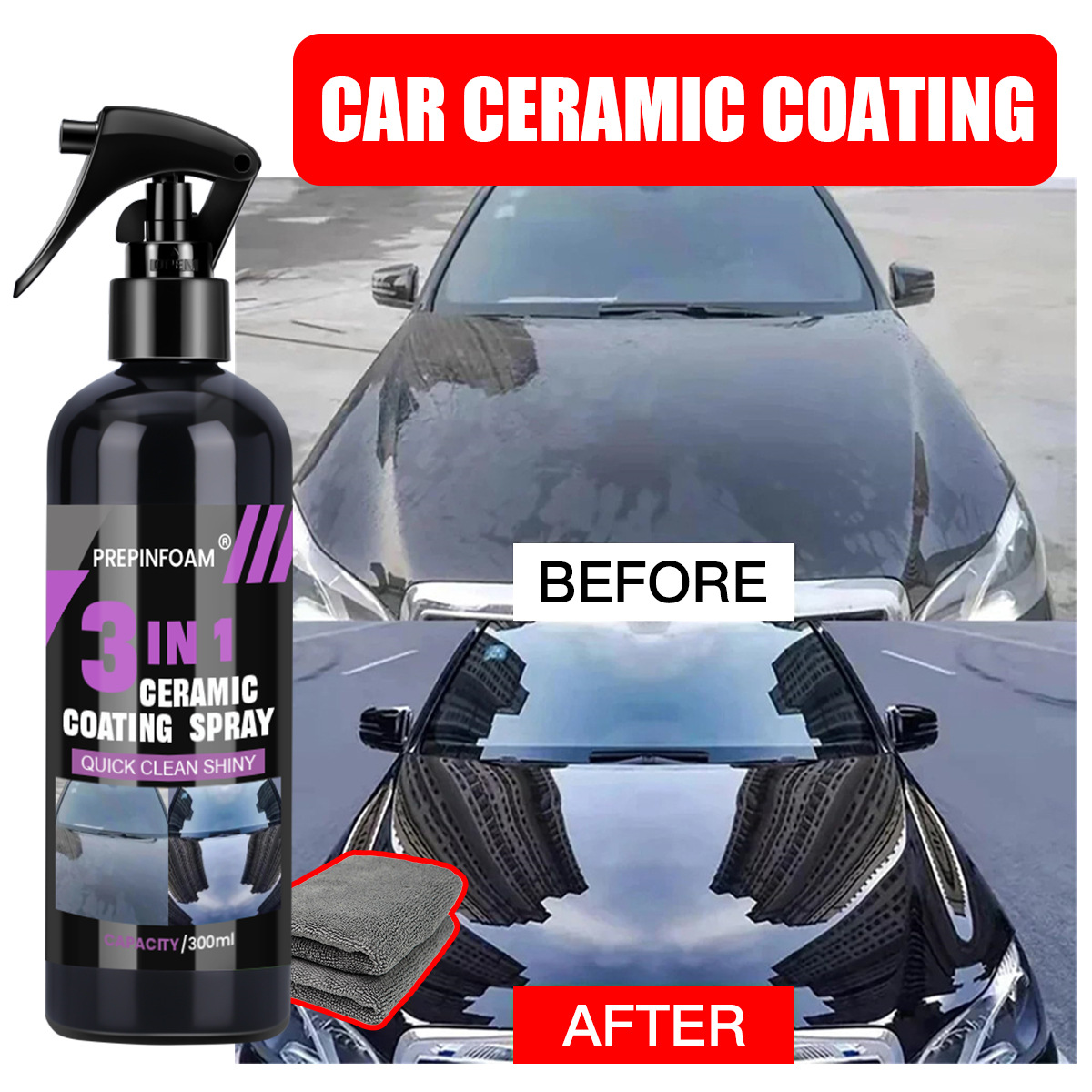 Schnellreinigungs-Spray zur Fl – Car Wax Ceramic Coating Bewertung und Preis