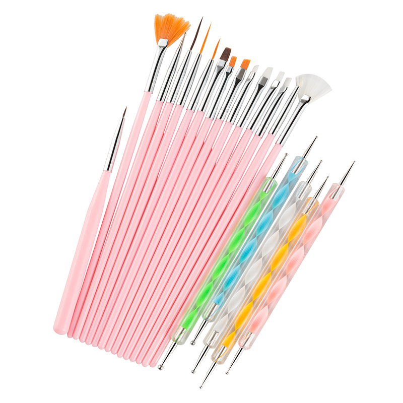 23-teiliges Nail-Art-Pinsel-Se – Detailing Brush Set Bewertung und Preis